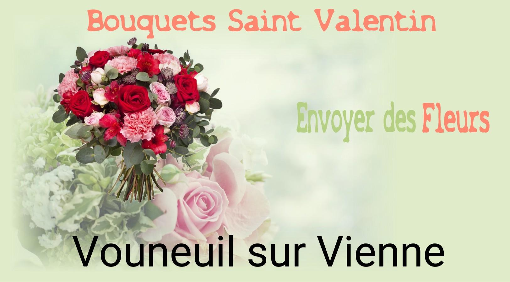 Roses de Saint-Valentin livrées à Vouneuil-sur-Vienne